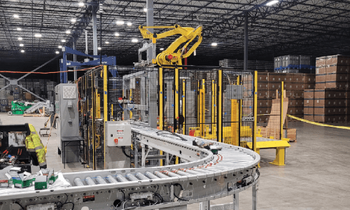 Case conveyors Case conveyors
