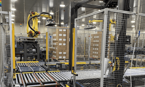 Automated pallet conveyor systems Automated pallet conveyor systems